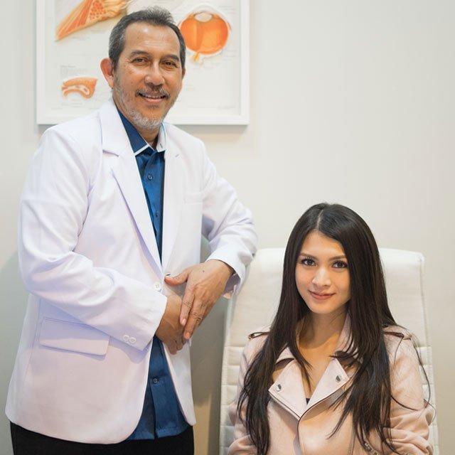 Donita with Doctor