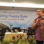 Dokter spesialis mata Ciputra SMG Eye Clinic, dr. Heru Mahendrata Singgih, Sp.M, sebagai pembicara.